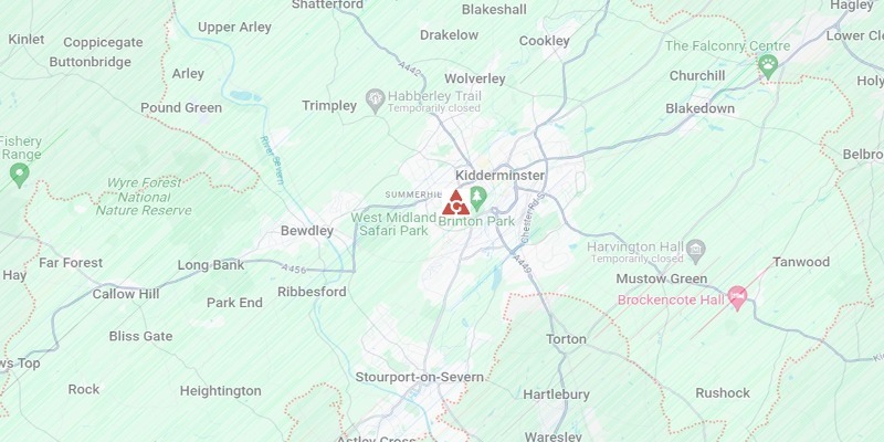 Wyre Forest Map